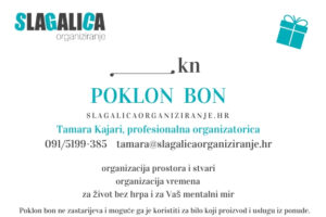 poklon bon slagalica organiziranje