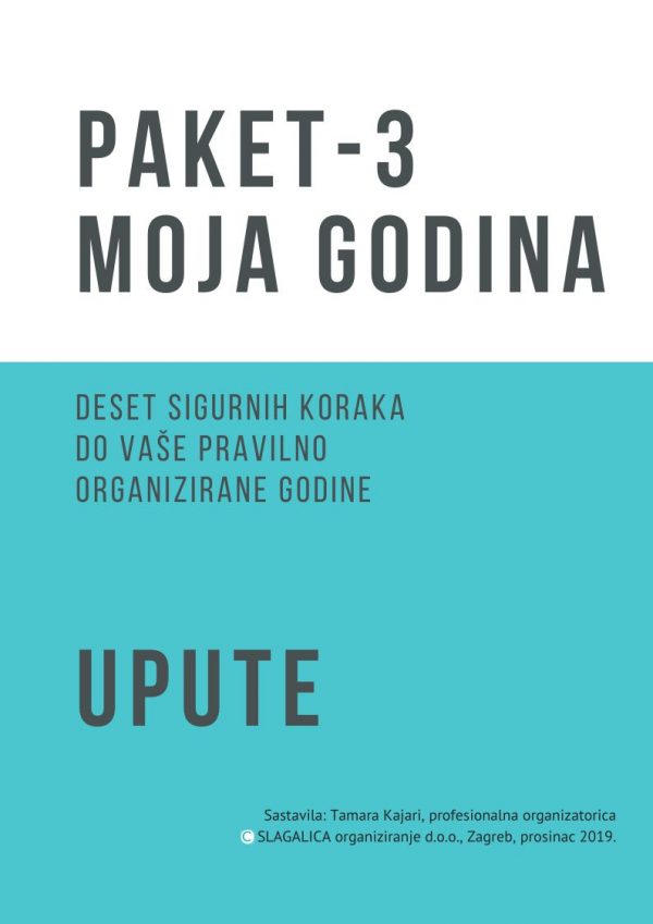 Predlošci Moja godina - naslovnica