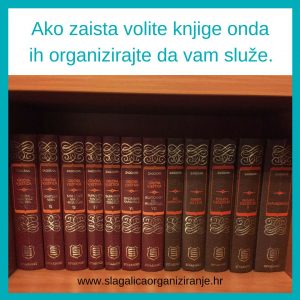 organizirana kućna biblioteka